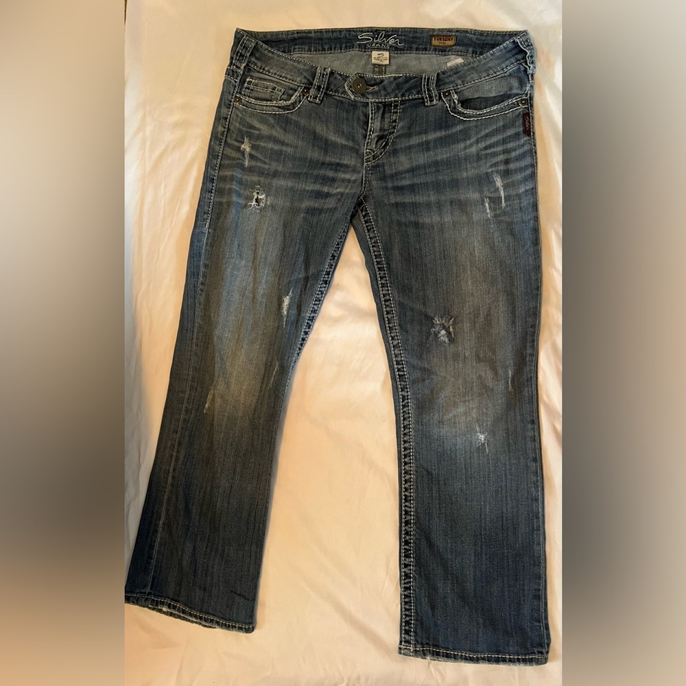 Silver Jeans Tuesday Capri size 31